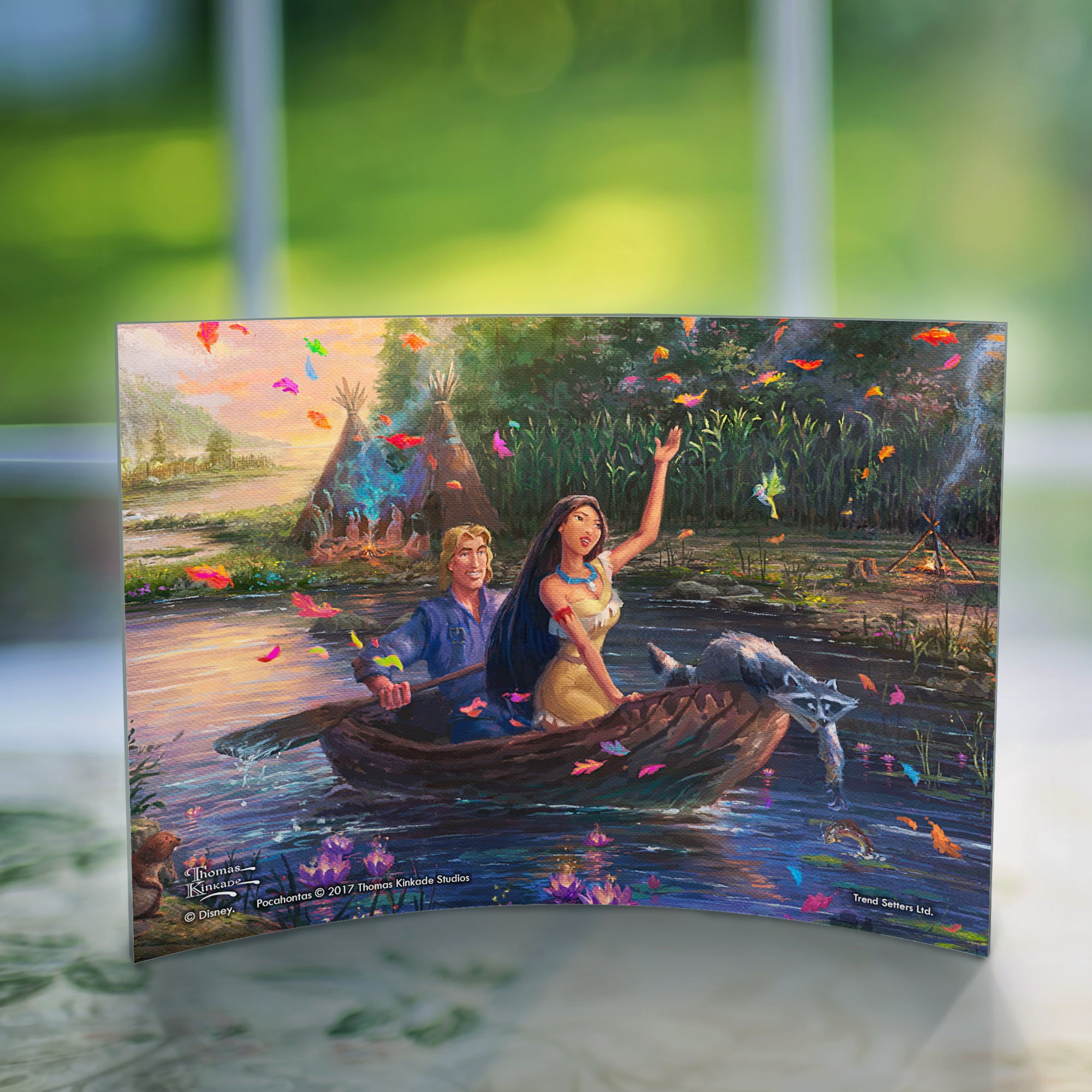 Disney (Pocahontas) 7" x 5" Curved Acrylic Print ACP0705CUR336